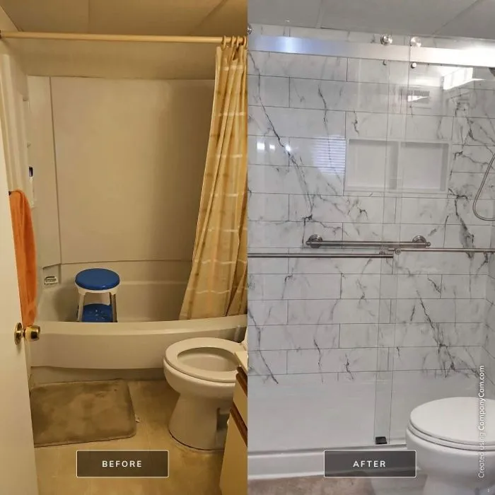 Photo of Tub-to-Shower Conversions